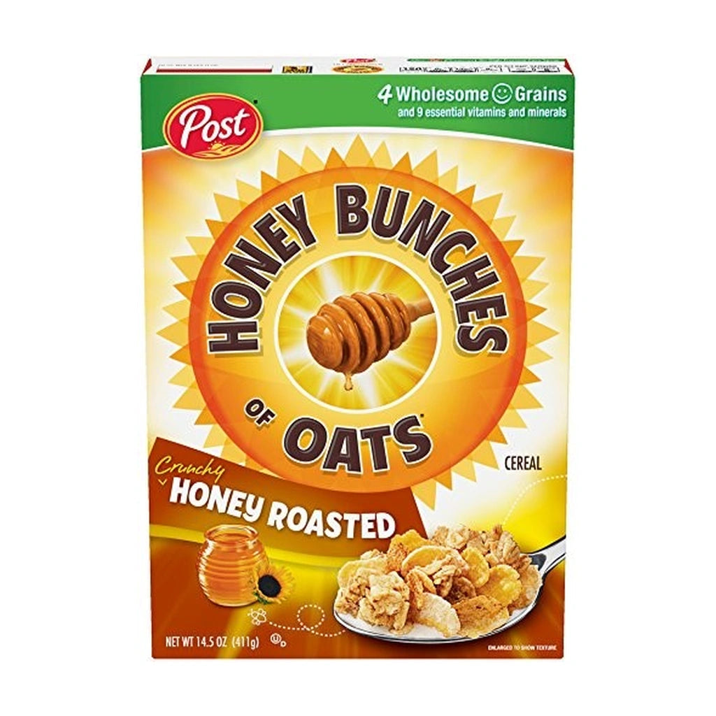 Post Hon Bun Oat Honey Roasted 12Oz