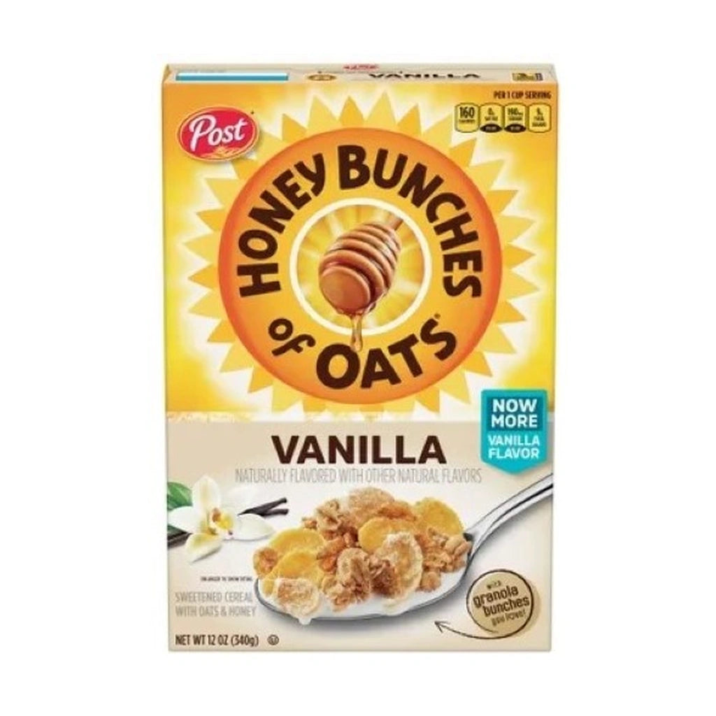 Post Honey Bunches Of Oats Vanilla 12Oz