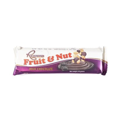 Richmond Chocolate Fruit & Nut 40G