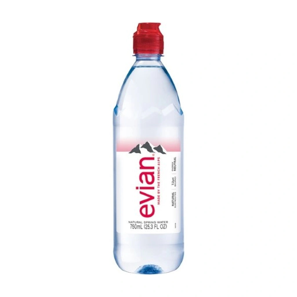 Evian Natural Spring Water Sport 750Ml