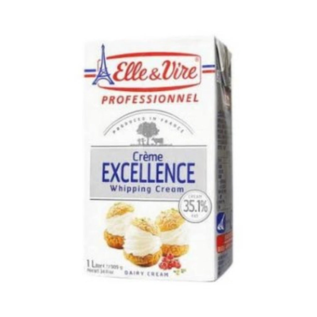 Elle& Vire Whipping Cream 1Lt