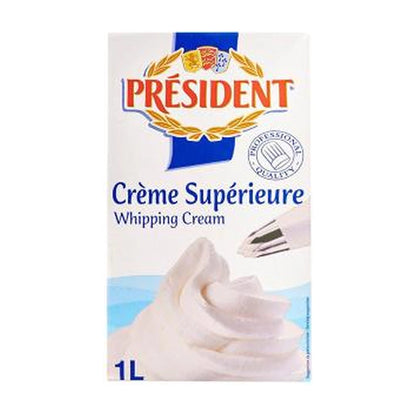 President Whipping Cream 1Lt