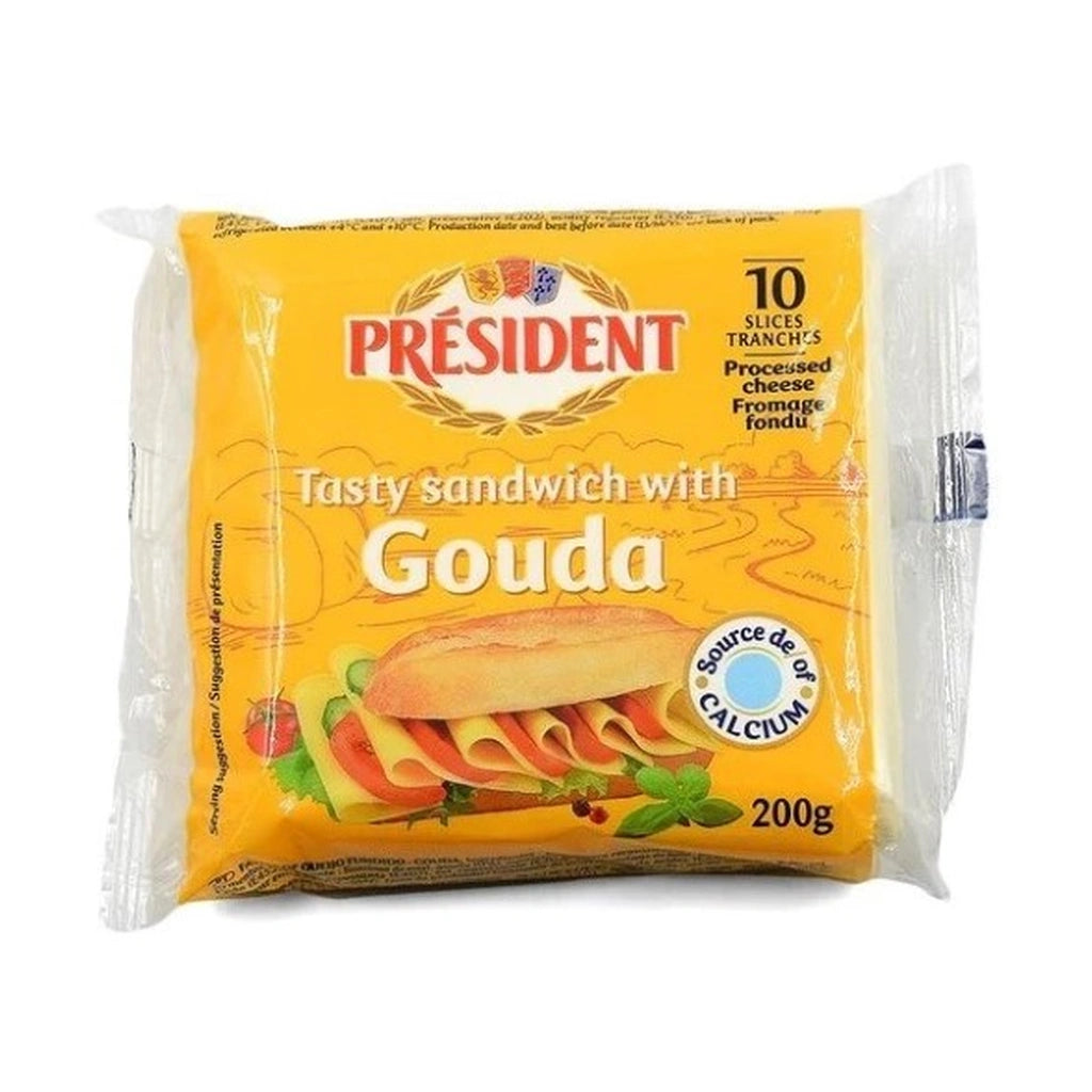 President Gouda 683 Slices 10Ct
