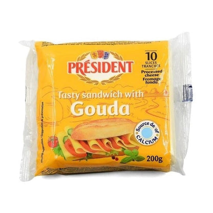 President Gouda 683 Slices 10Ct