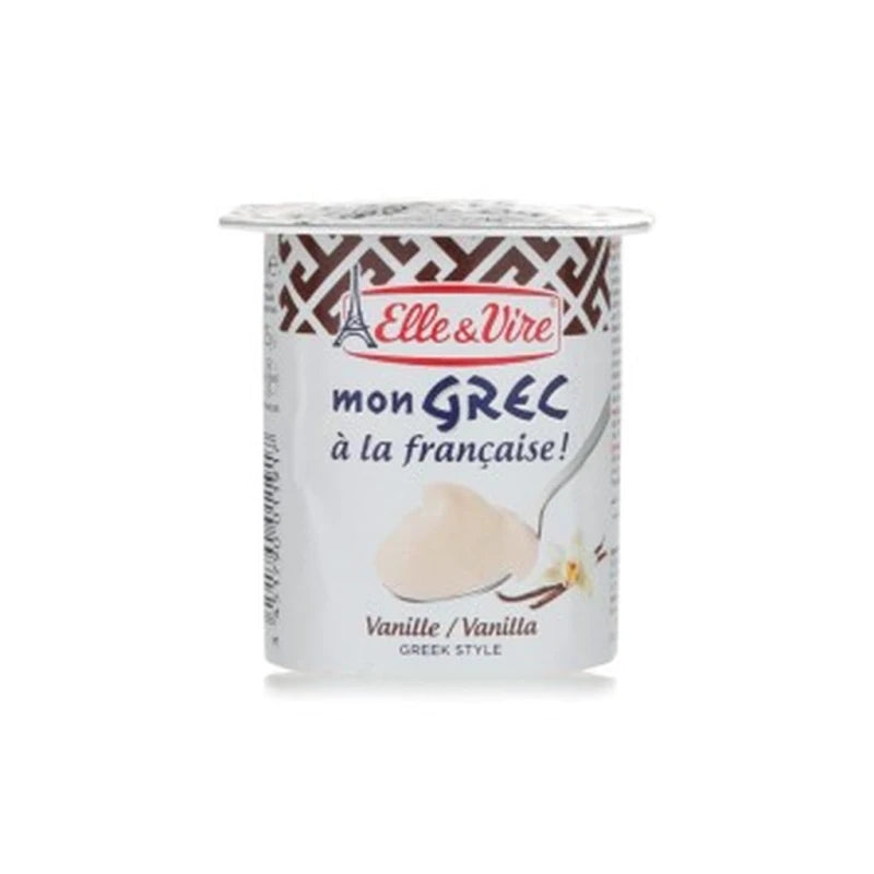 Elle & Vire Greek Style Vanilla 125G