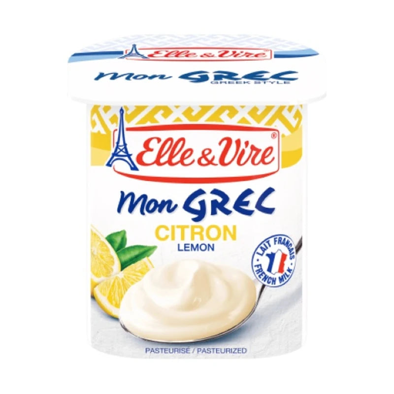 Elle & Vire Greek Lemon 125G