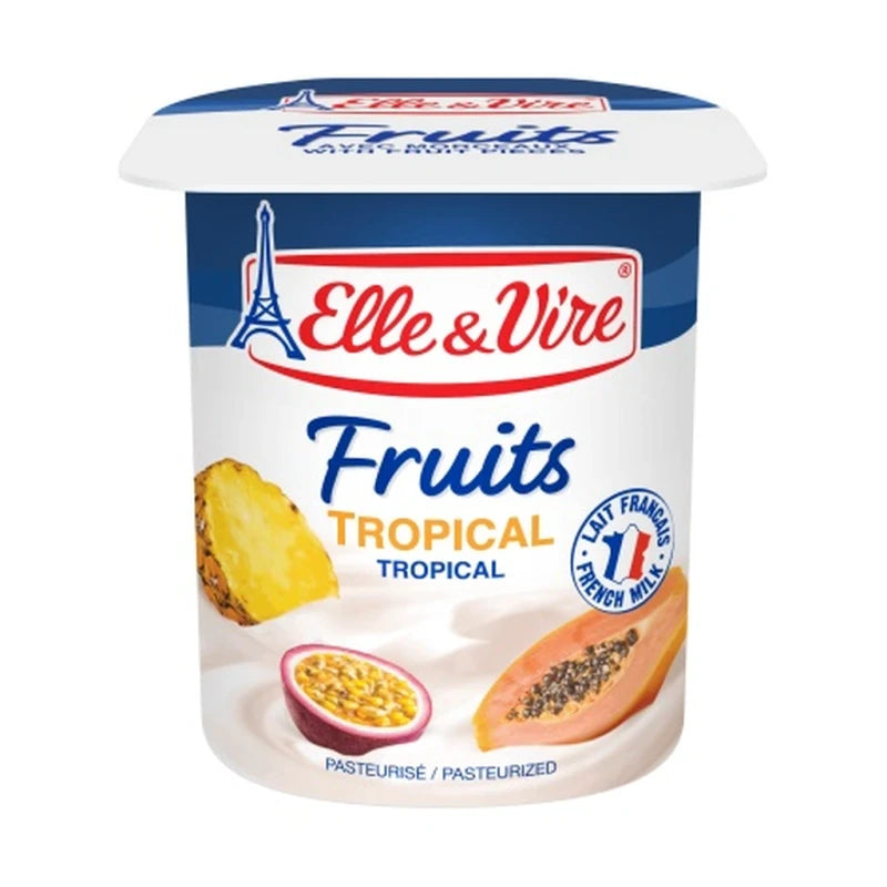 Elle & Vire Fruits Tropical 125G