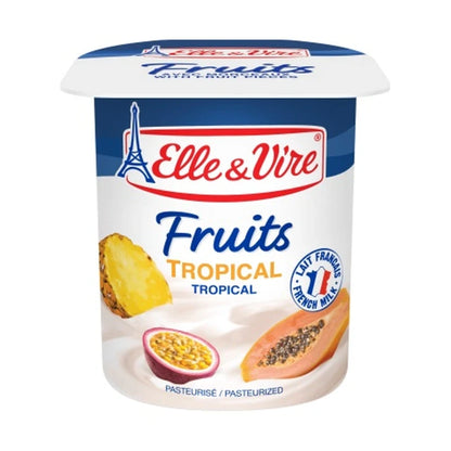 Elle & Vire Fruits Tropical 125G