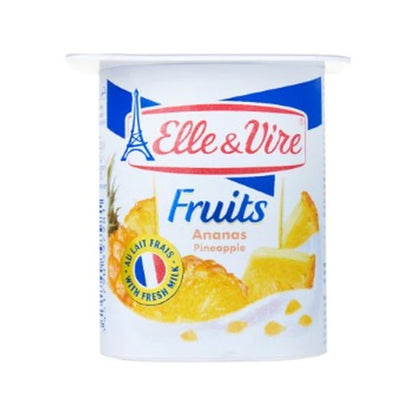 Elle & Vire Dessert Pineapple 125G