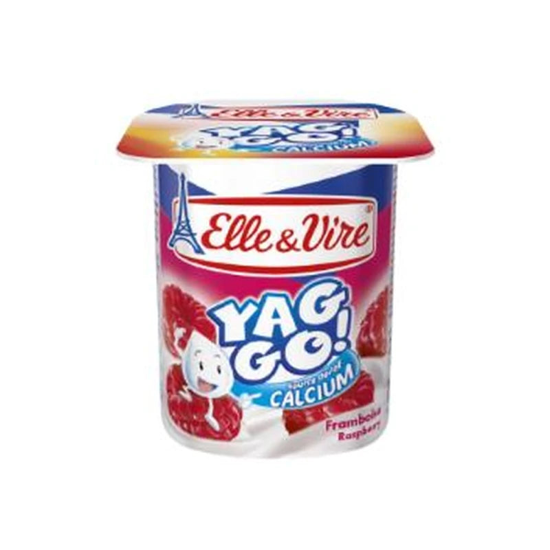 Elle & Vire Raspberry Yaggo Dessert 125G