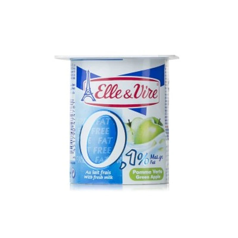 Elle & Vire Light Green Apple 125G
