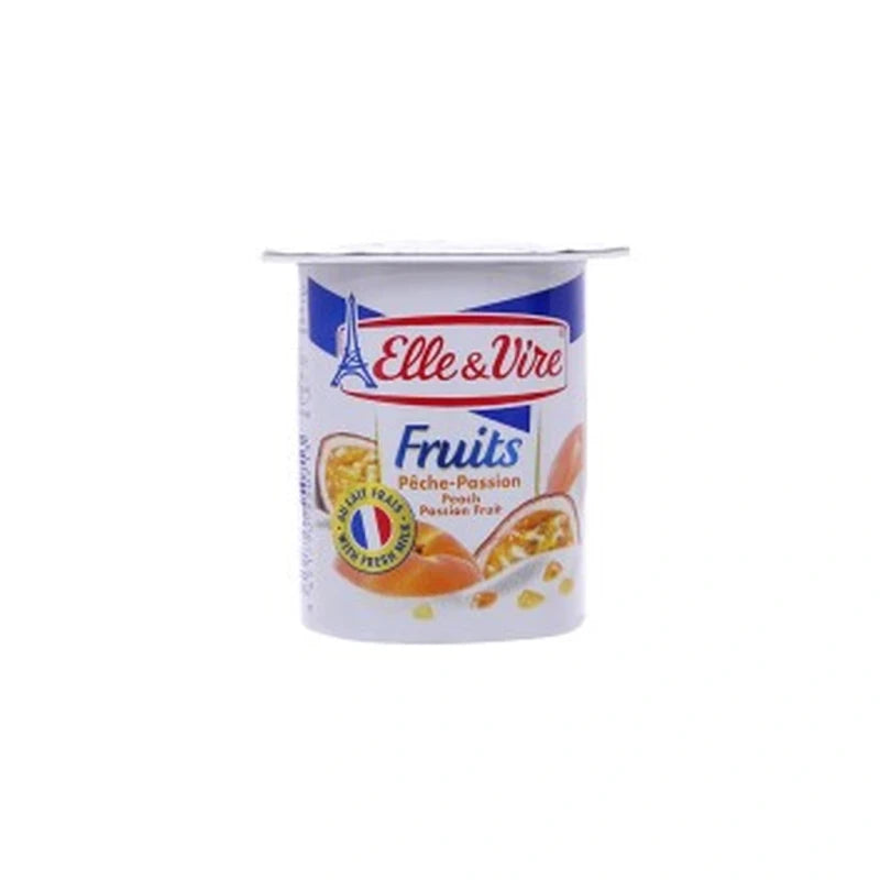 Elle & Vire Dessert Peach Passion 125G