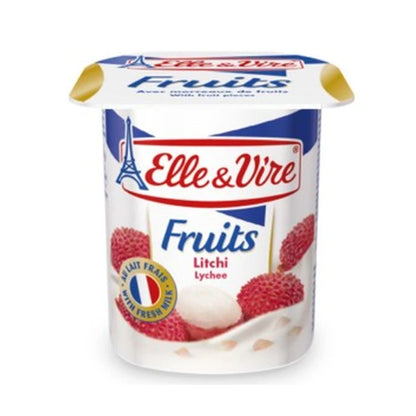 Elle & Vire Dessert Lychee 125G
