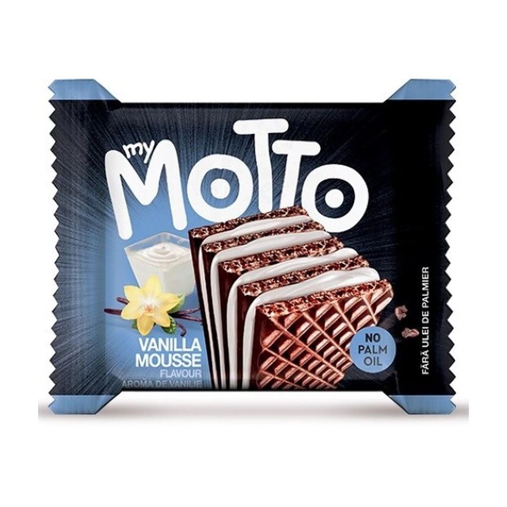 My Motto Vanilla Mousse Wafers 34G