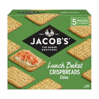 Jacob'S Crispbreads Chive 190G