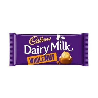 Cadbury Whole Nut Chocolate 180G
