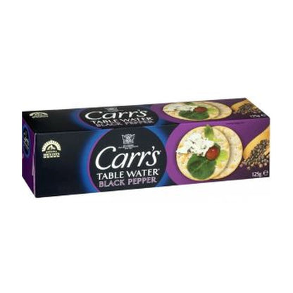 Carrs Cracker B/Pepper 125G
