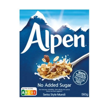 Alpen No Sugar Added Cereal 560G