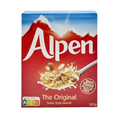 Alpen Original Swiss Style Muesli 550G