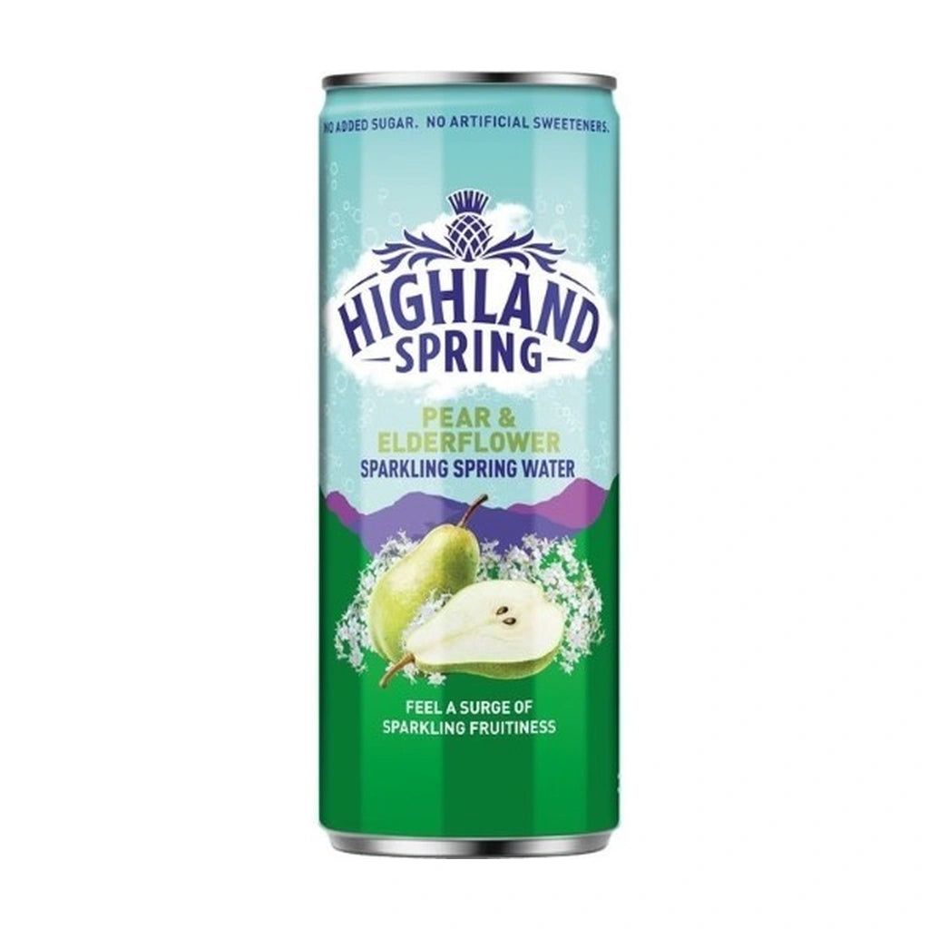 Highland Spring Pear & Elderflower 330Ml