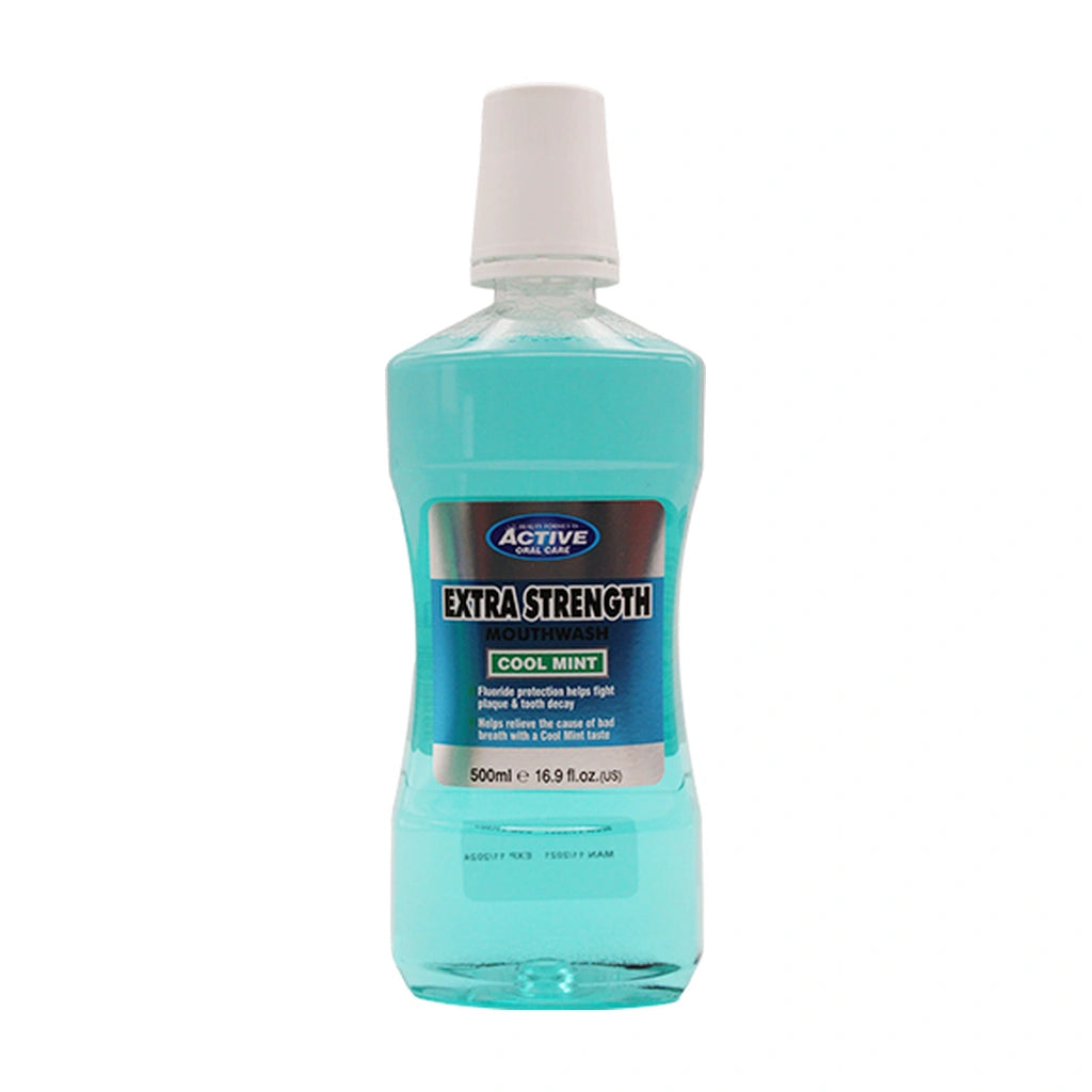 Active Extra Strength Mouthwash 500Ml