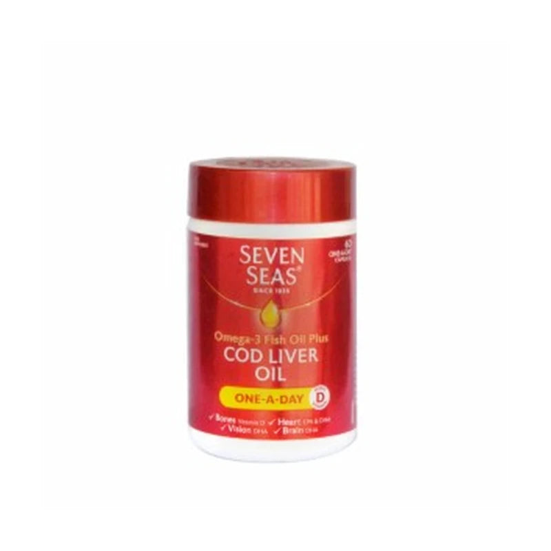 Sevn Sea H/St Cod Oil 60 Caps