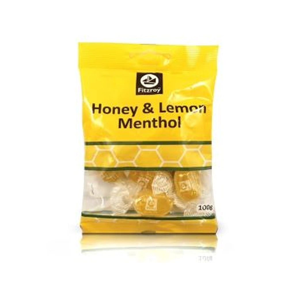 Fitzroy Honey & Lemon Menthol 100G
