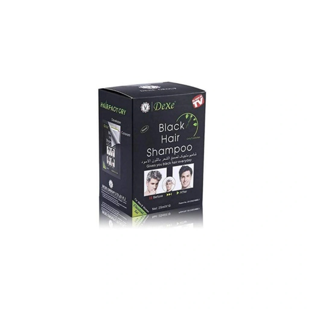 Black Hair Shampoo Box 10Ct