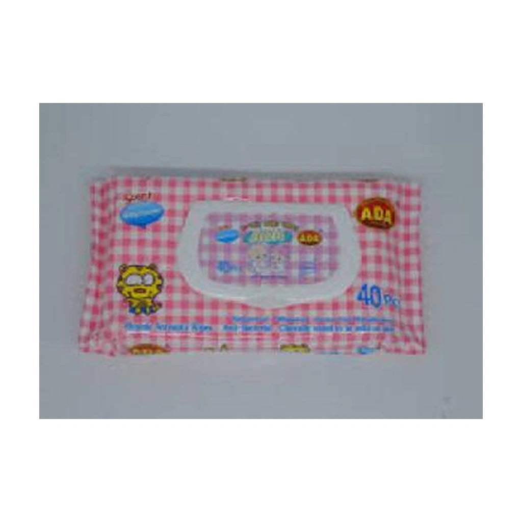 Ada Baby Wipes Medium 40Ct