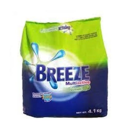 Breeze Lemon Multiactive Detergent 4Kg