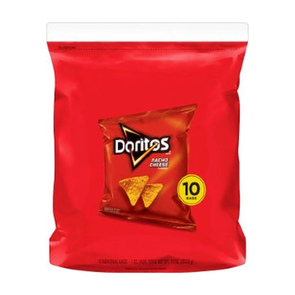 Fritolay Doritos Nacho Pack 10Ct