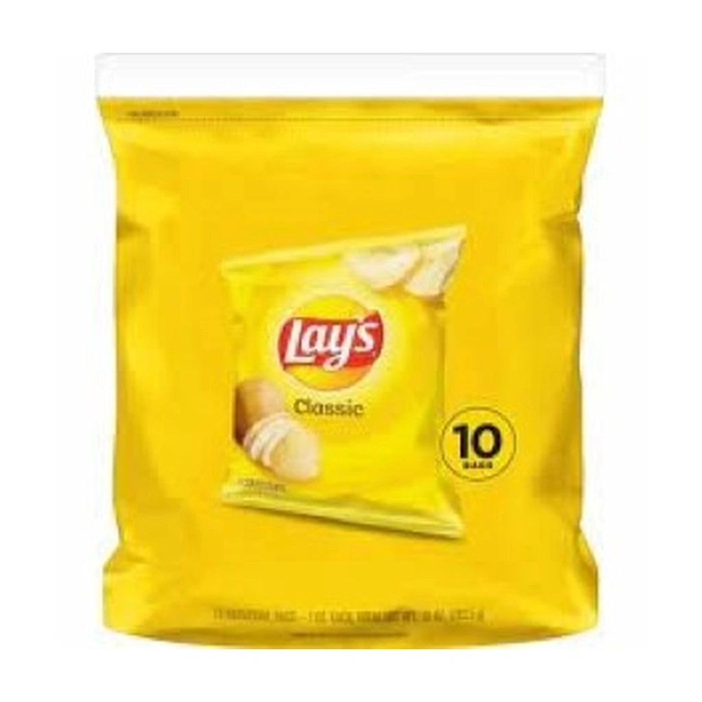 Fritolay Lays Classic Pack 10Ct