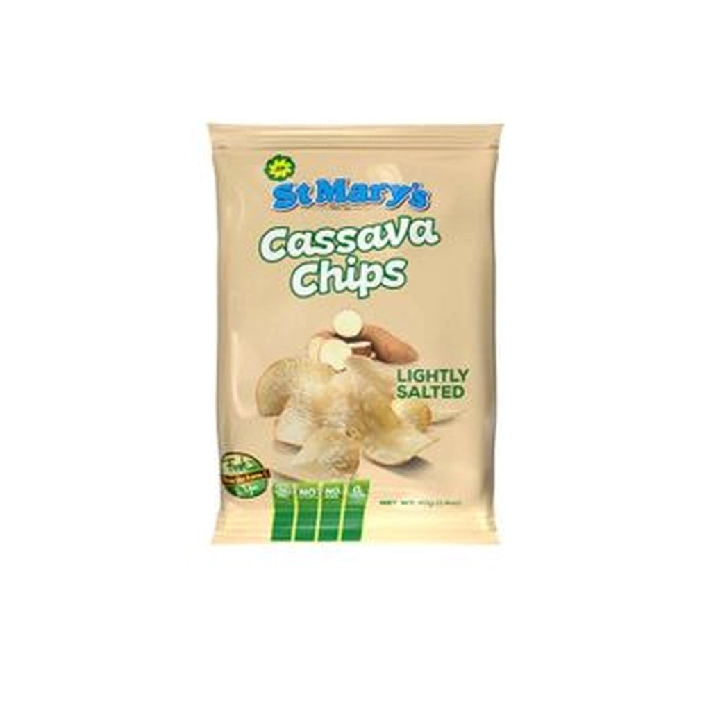 St.Mary'S Cassava Chip Lghtly Salted 40G