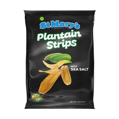 St.Mary'S Plantain Strips Salt 140G