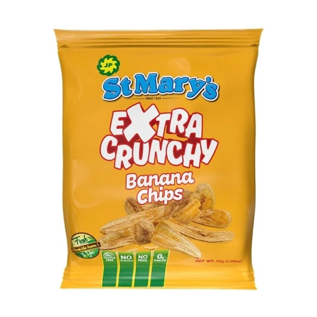 St.Mary'S Banana Chip Extra Crunchy 30G