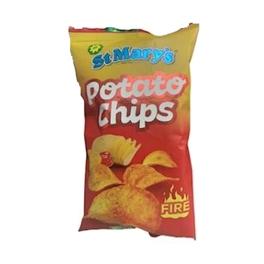 St.Mary'S Potato Chips Fire 28G