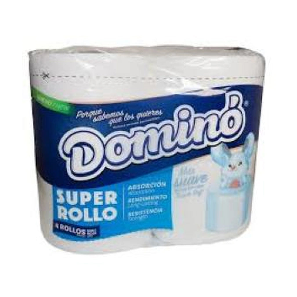 Domino Super Rollo Toilet Tissue 4Ct