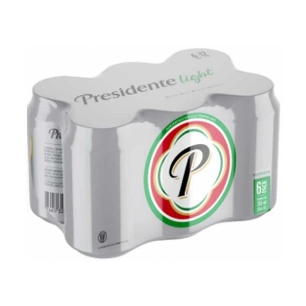 Presidente Light Beer 6Pk 8Oz