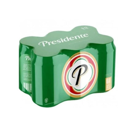 Presidente Regular Beer 6Pk 8Oz