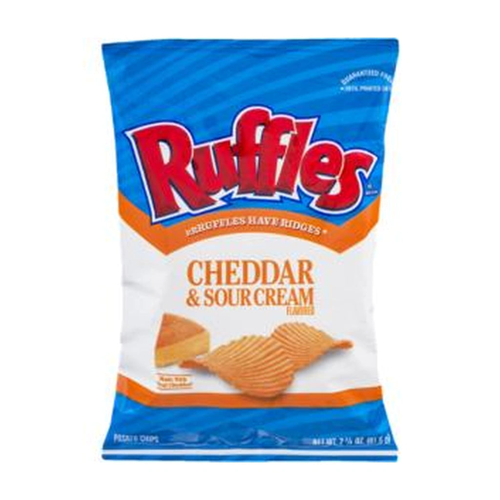 Frito Lay Ruffle Cheddar Sour Cream Pota