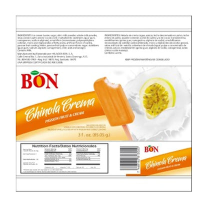 Bon P/Fruit Cream Bar 88Ml