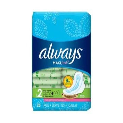 Always Maxi Soft Regular With Wings 28Ct