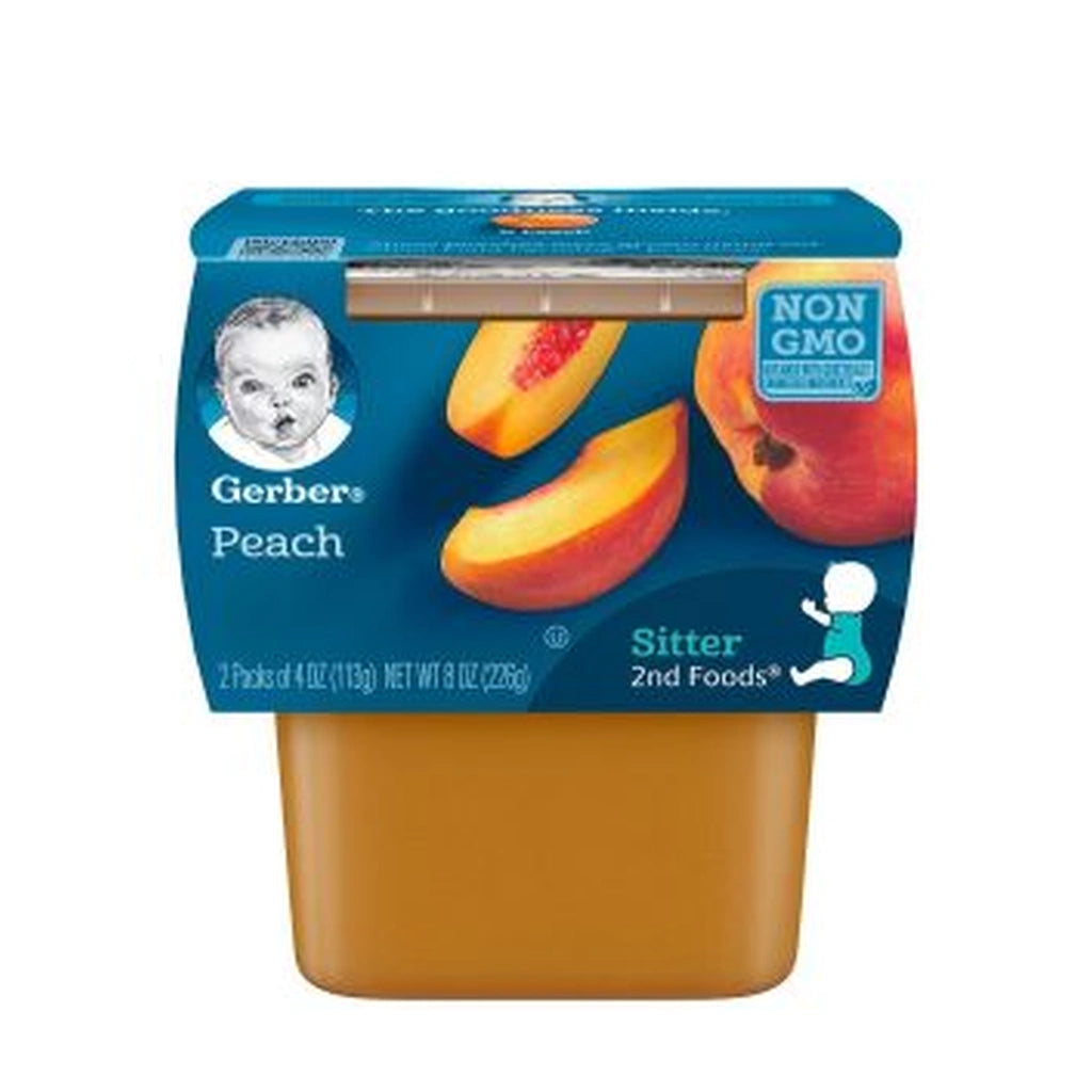 Gerber 2Nd Food Peach Puree 113G