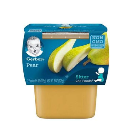 Gerber 2Nd Food Pear Puree 113G