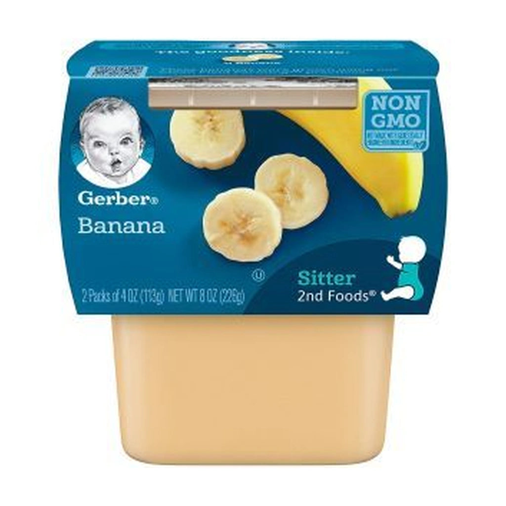 Gerber 2Nd Food Banana Puree 113G