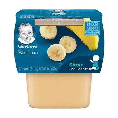 Gerber 2Nd Food Banana Puree 113G
