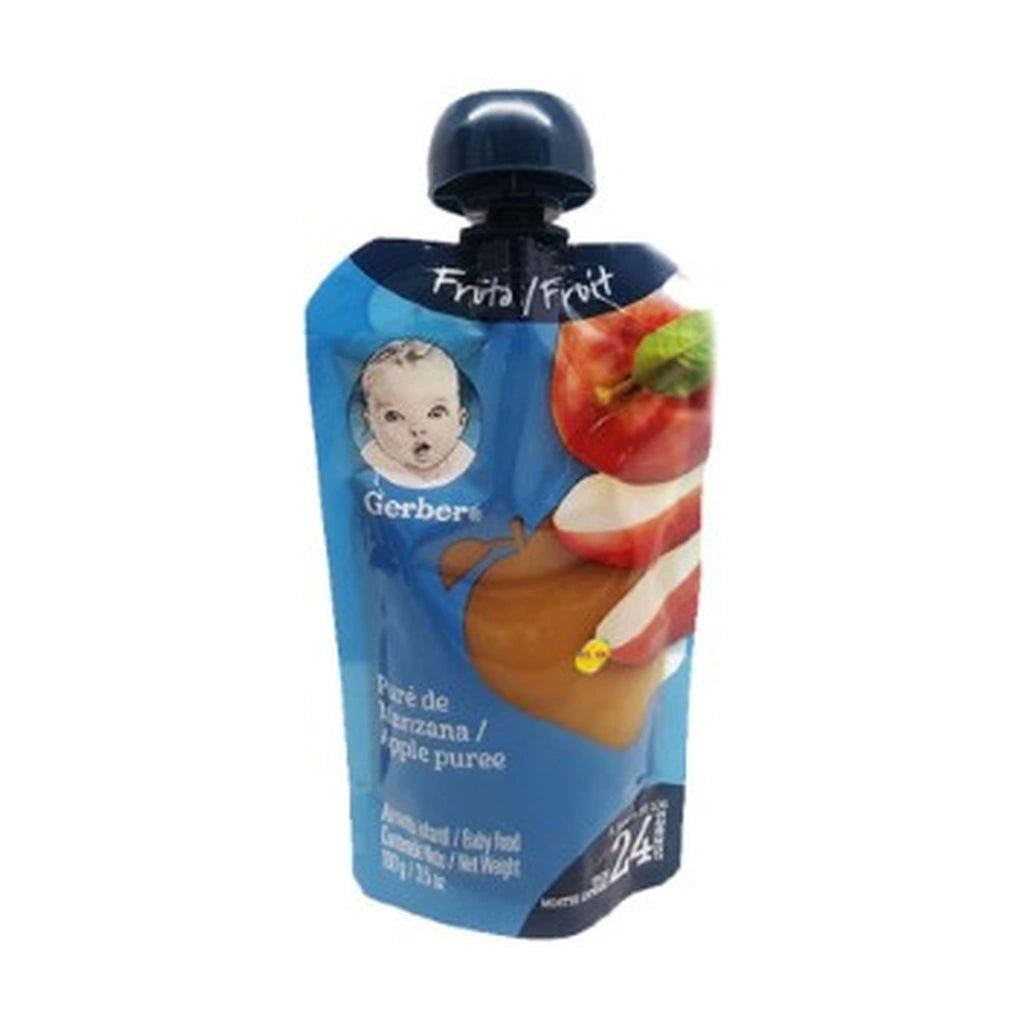Gerber Organic Apple Puree Pouch 100G
