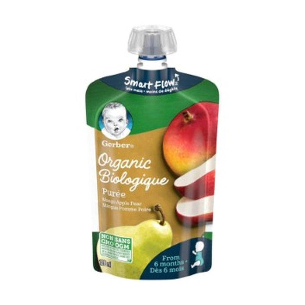 Gerber Organic Mango Apple Pear 100G