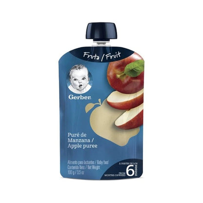 Gerber Apple Puree Pouch 100G