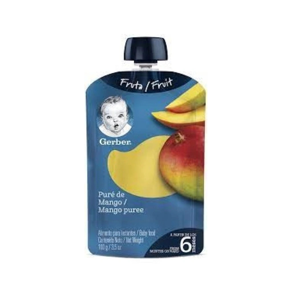Gerber Mango Puree Pouch 100G